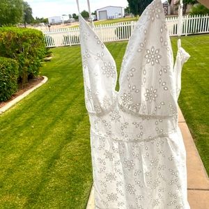 White summer dress